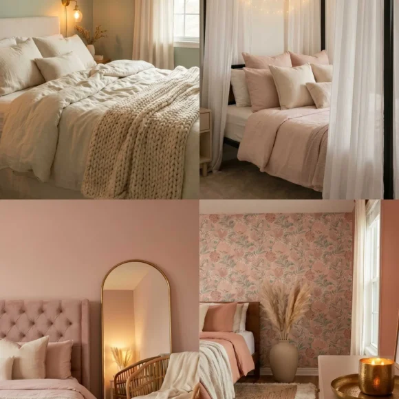 Cozy small bedroom ideas for women
