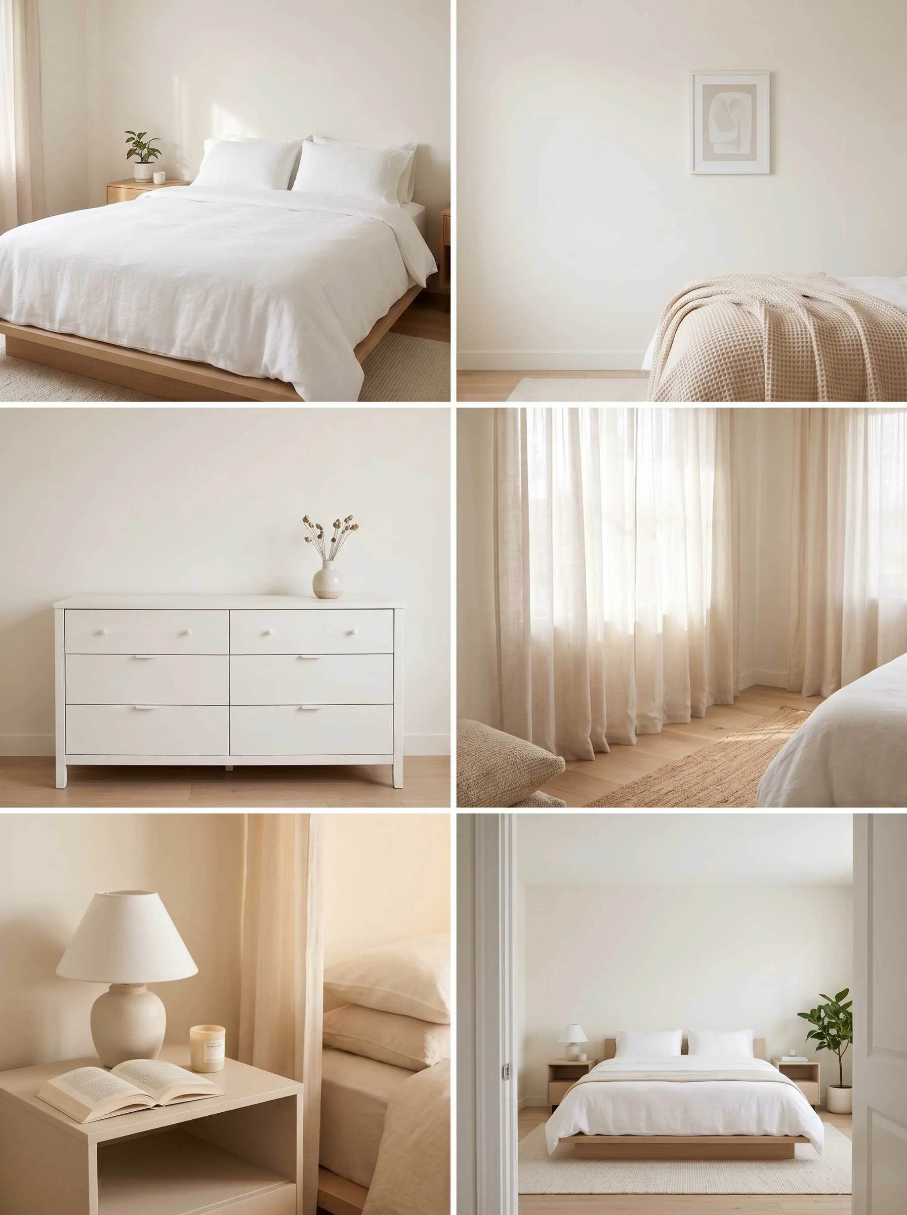 Minimalist bedroom ideas on a budget