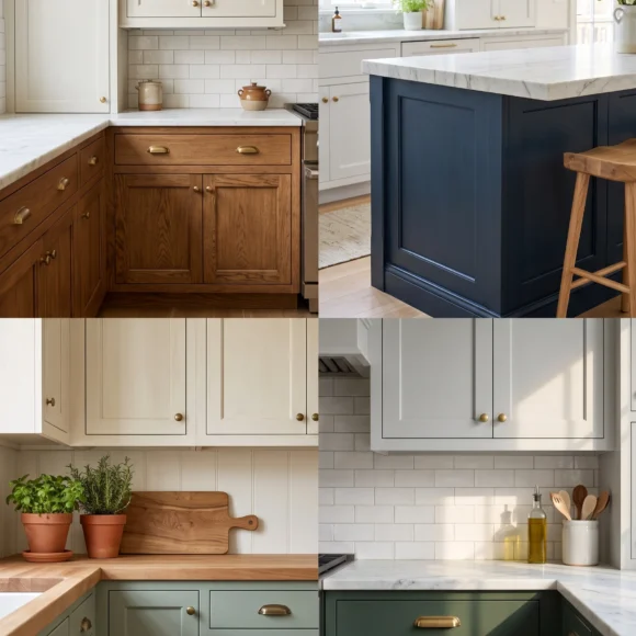 two tone kitchen cabinet color ideas farmhouse style