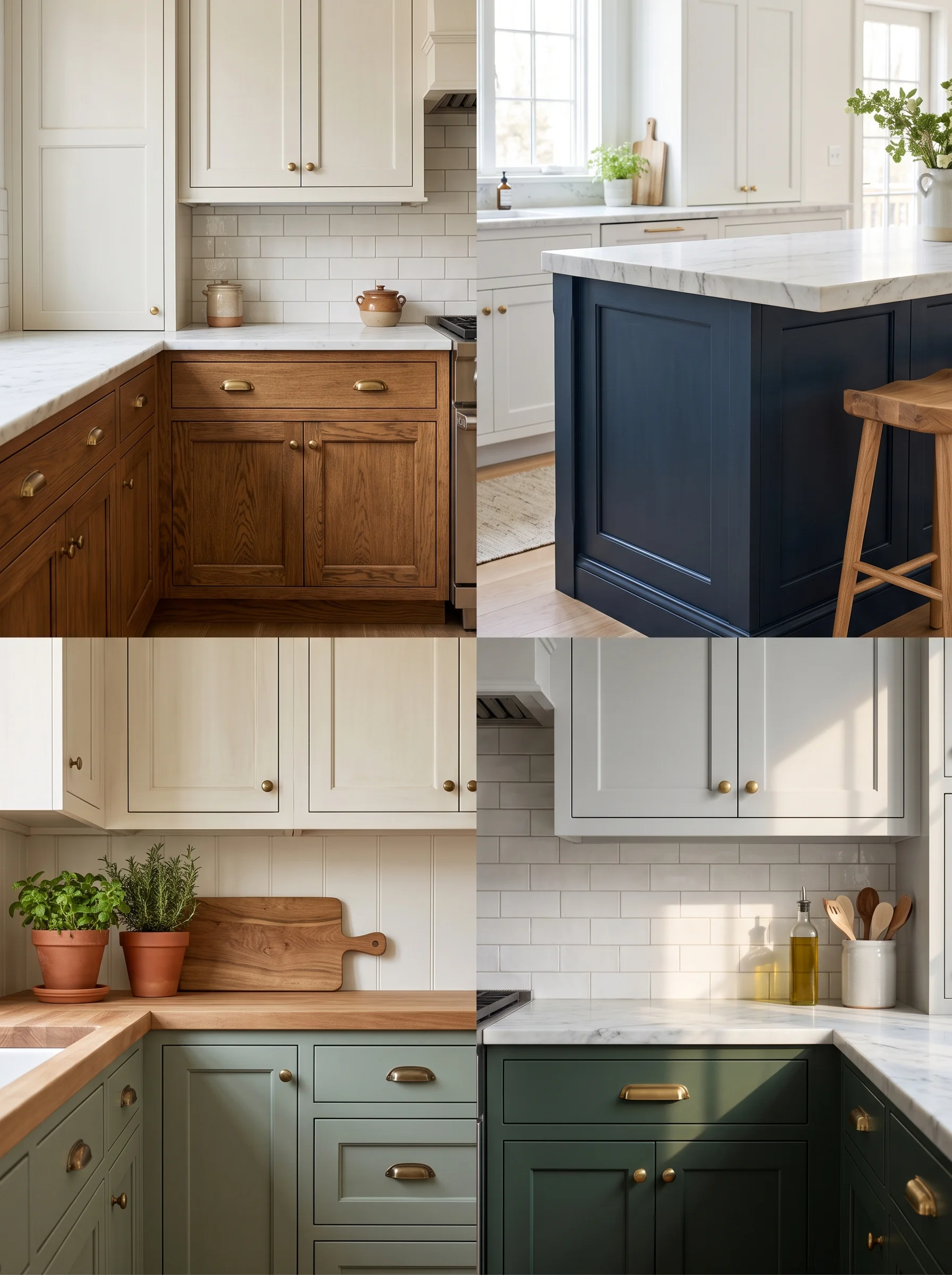 two tone kitchen cabinet color ideas farmhouse style