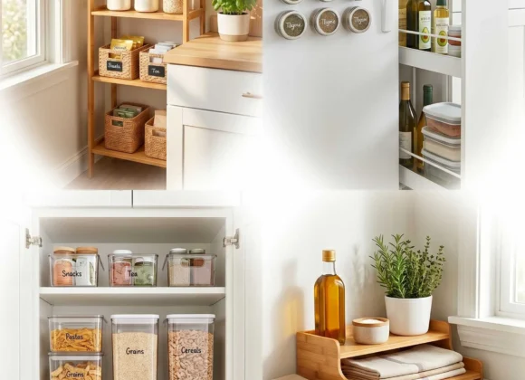 Rental kitchen organization ideas no damage