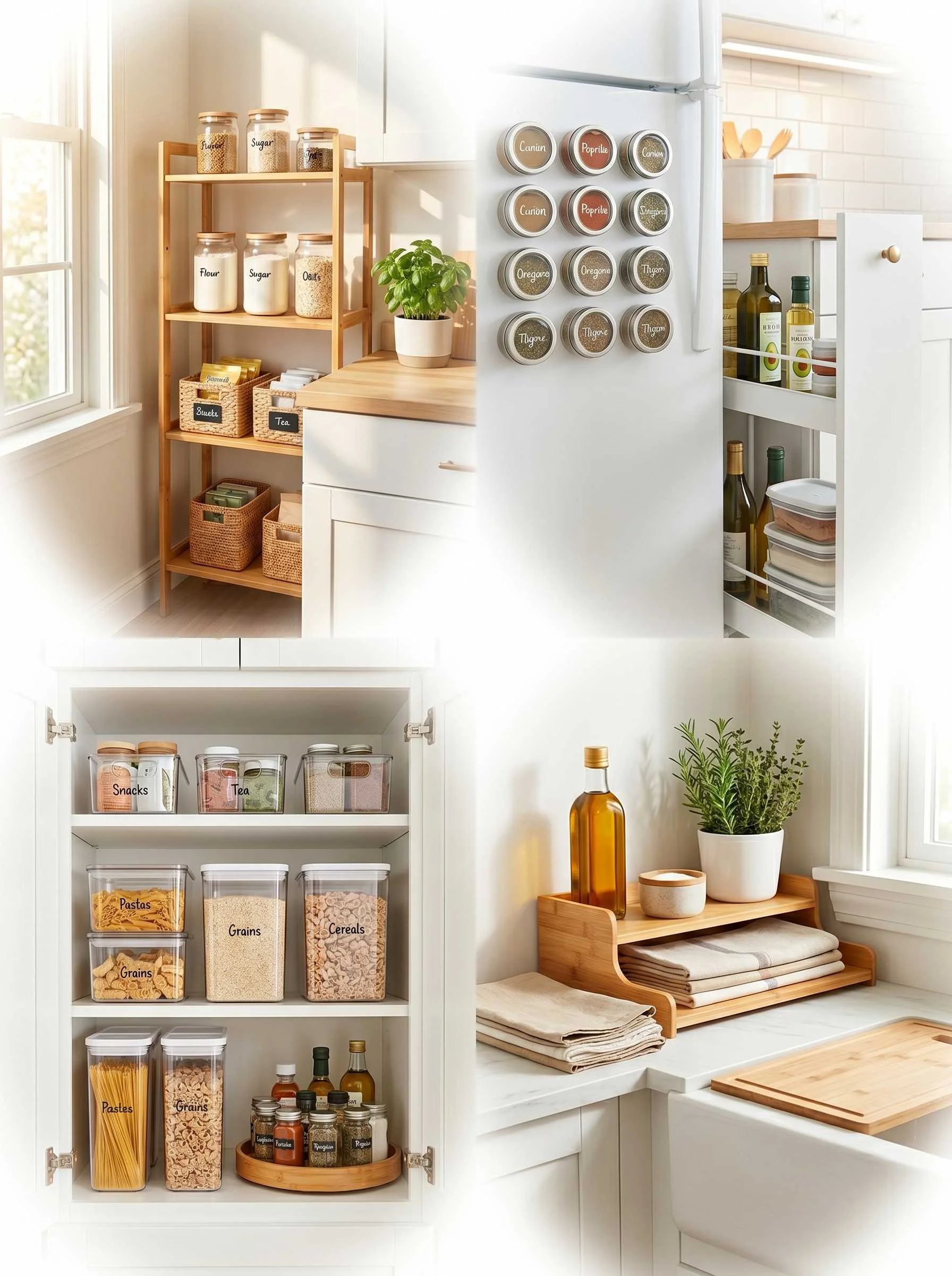 Rental kitchen organization ideas no damage