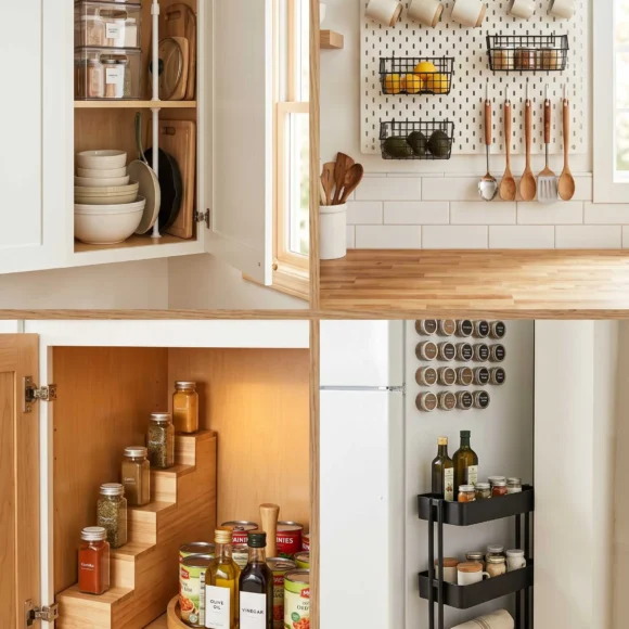 Small kitchen organization ideas on a budget