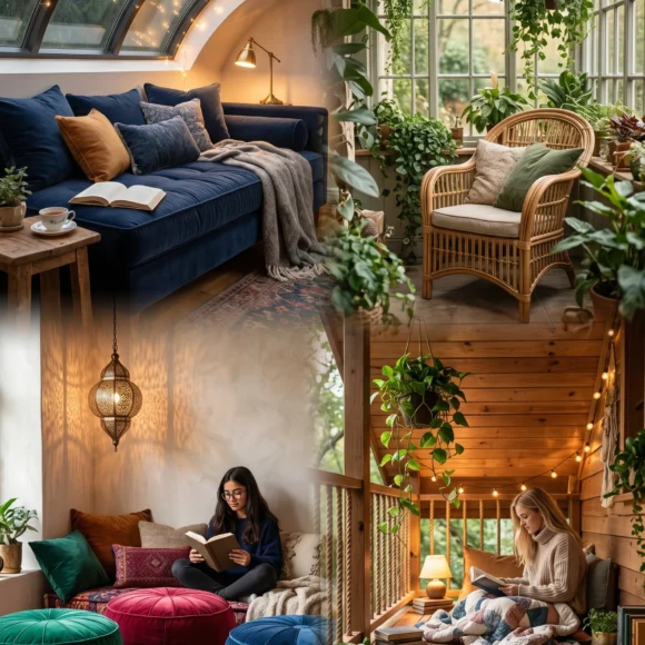 cozy reading corner teen room designs