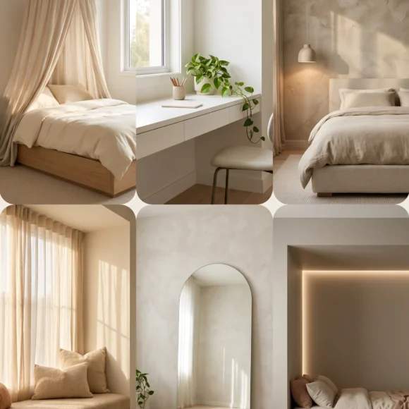 minimalist teen room ideas clean aesthetic