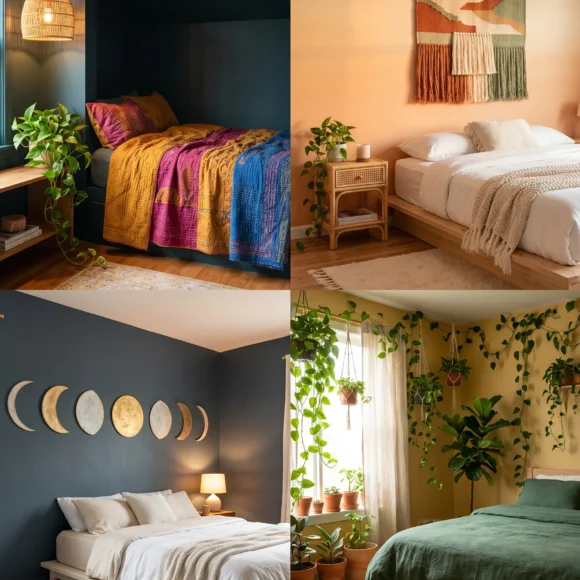 teen room color schemes boho vibes