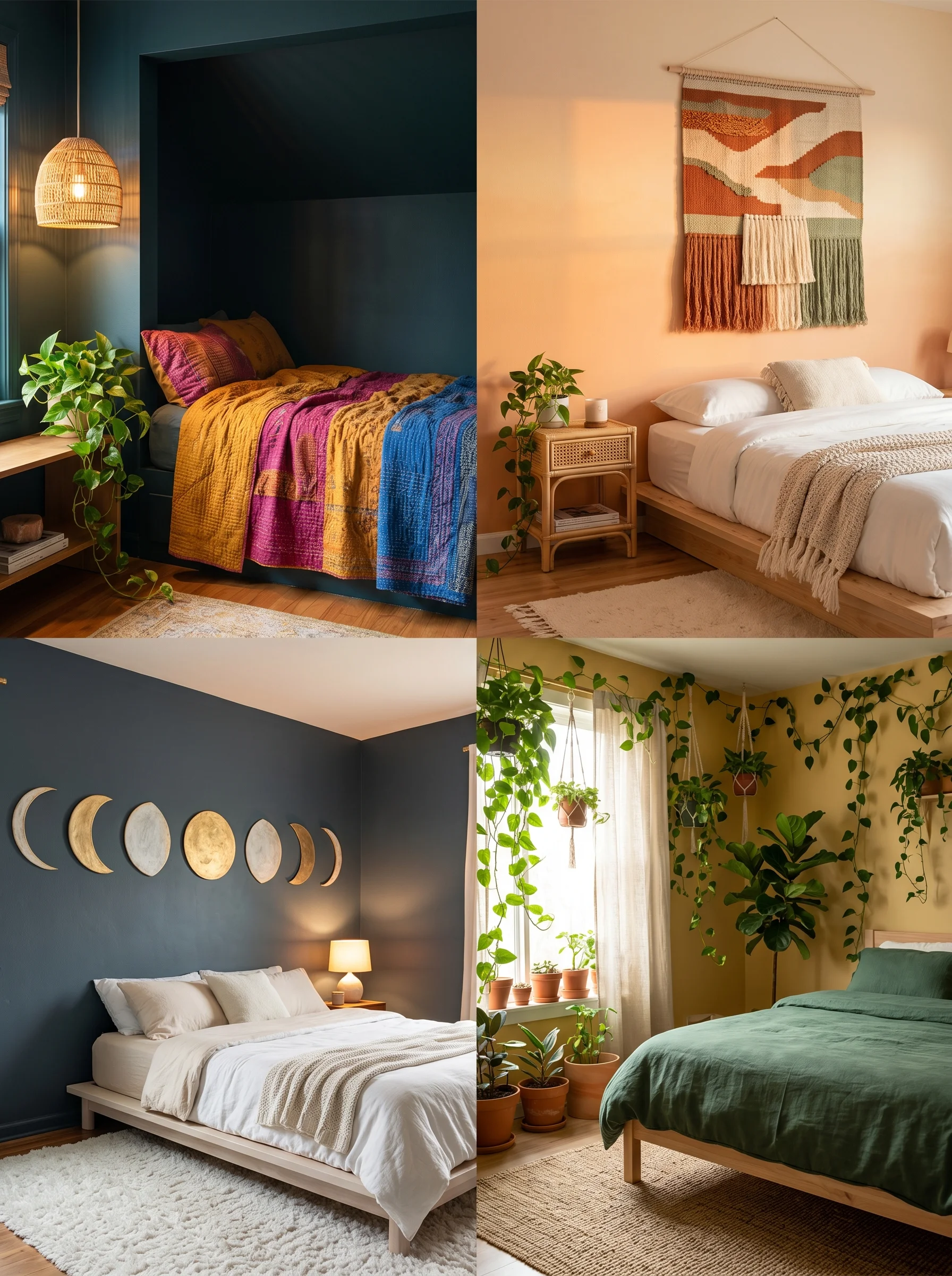 teen room color schemes boho vibes