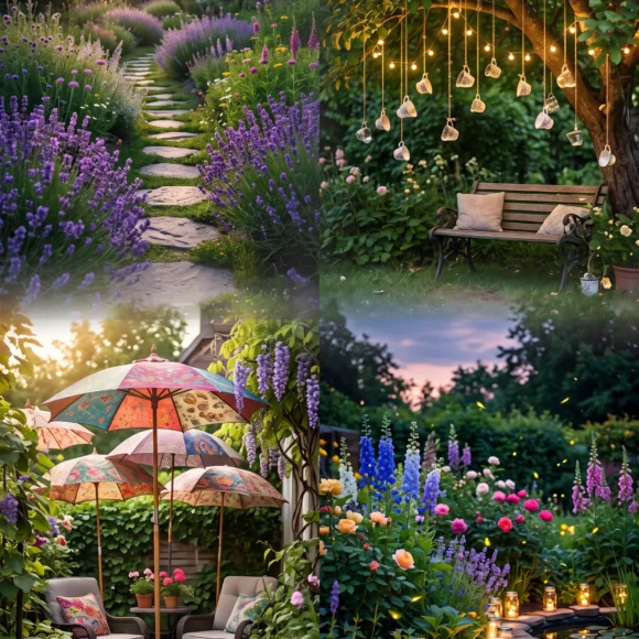 DIY whimsical garden ideas on a budget backyard