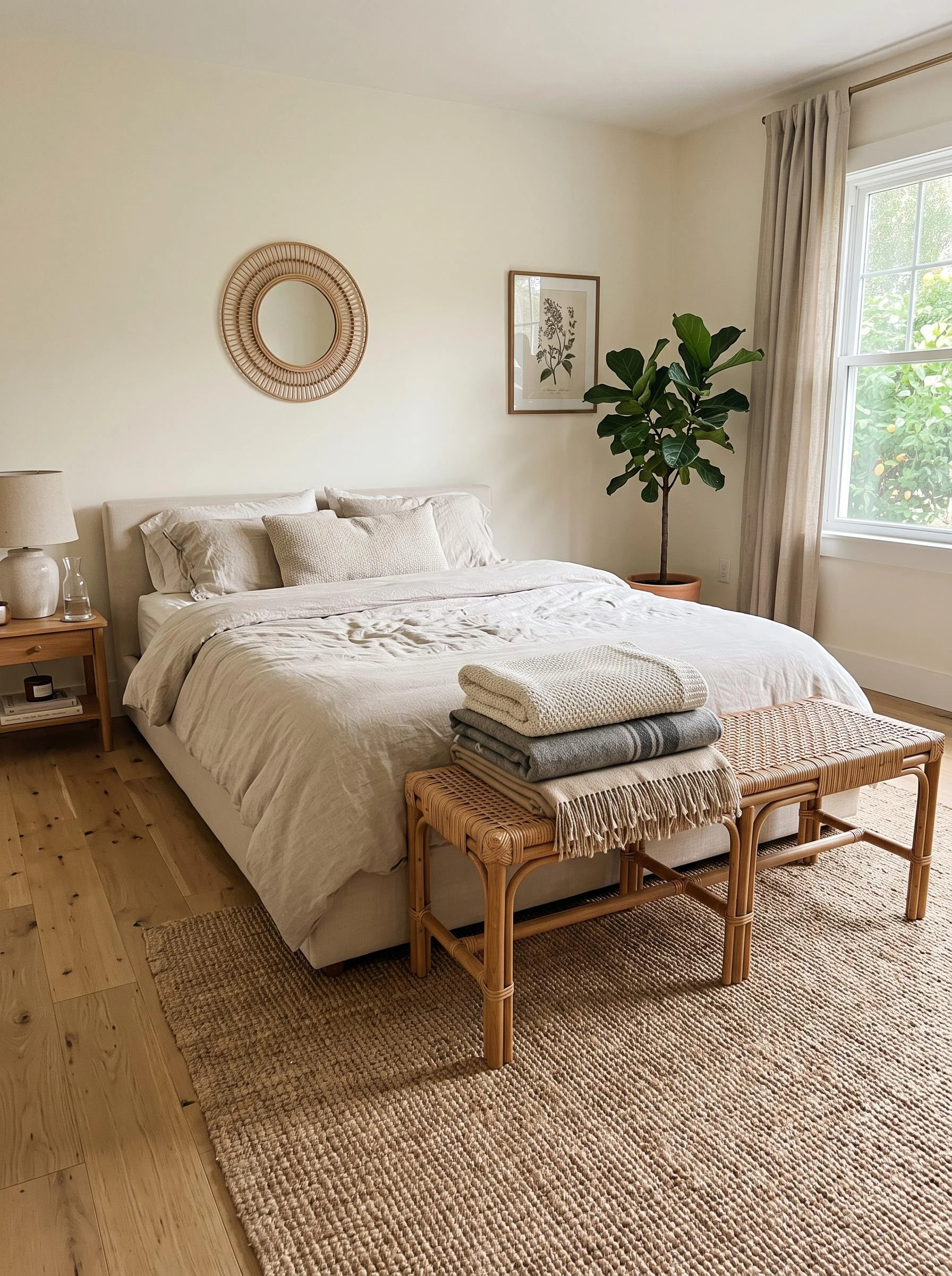 Multi-Functional Bench at Bed's Foot